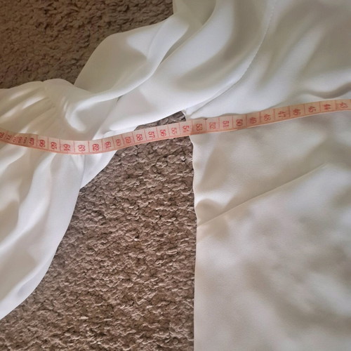Pierre Cardin white shirt with tie and unique sleeves like new