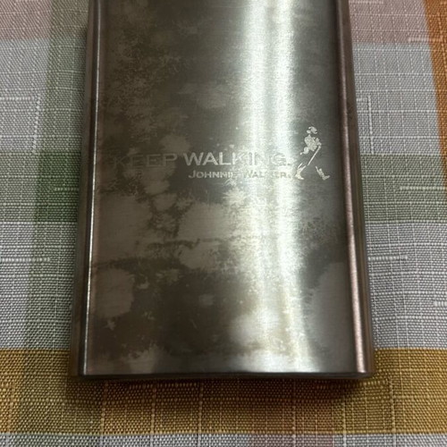 Metal flask Johnnie Walker 5oz new