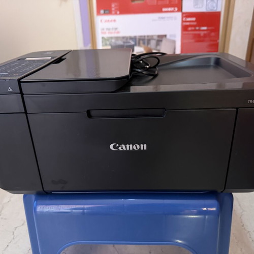 Canon Pixma TR4550 color inkjet multifunction printer like new with WiFi and mobile print