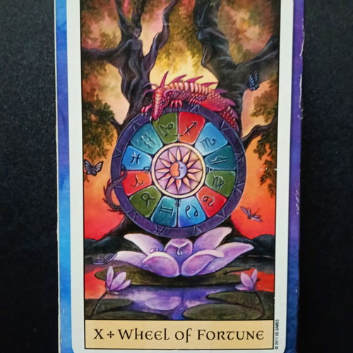Authentic Crystal Visions Tarot deck like new by Jennifer Galasso