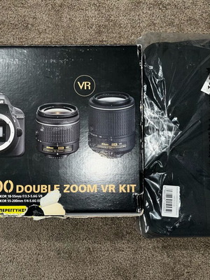 Nikon D3300 camera and two lenses new bundle