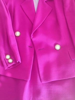 Cori suit used set in vibrant color