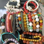 30 colorful bracelets