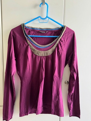 Mexx Thin Women's Long-Sleeve Blouse Used, Size L, Purple