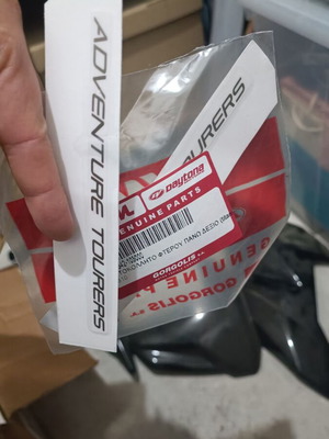 Zontes T310 ανταλλακτικά μεταχειρισμένα με καινούργια φίλτρα και αυτοκόλλητα