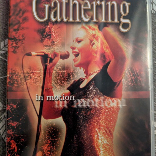 The Gathering In Motion DVD like new, metal