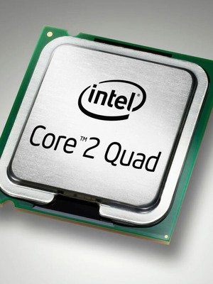 Intel Q9300 processor used, Socket 775, 1333MHz, 6MB L2