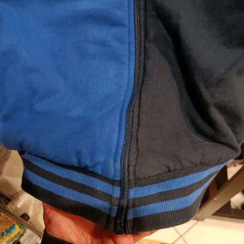 Sprint fleece vest like new, blue, thick and warm