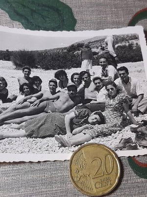 Συλλεκτική φωτογραφία Εκδρομή στην Κινέτα αυθεντική 1950, σαν καινούργιο