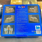 3D Puzzle Set with Eiffel Tower, Paris, and Notre Dame Models, New