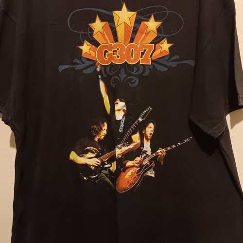 G3 US Tour 2007 T-shirt like new, XXL, black