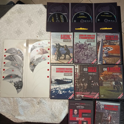 World War II DVD collection, 19 discs, like new