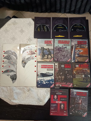 World War II DVD collection, 19 discs, like new