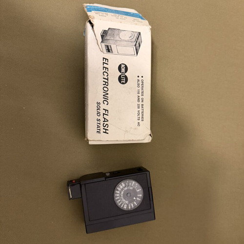 Electronic flash ACME like new with accessories