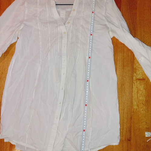 Promod white thin shirt new small-medium