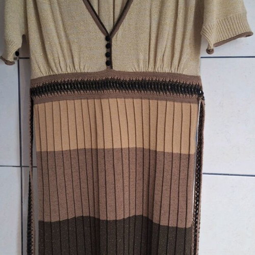 Dress brown size M like new