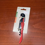 Spring red wine corkscrew