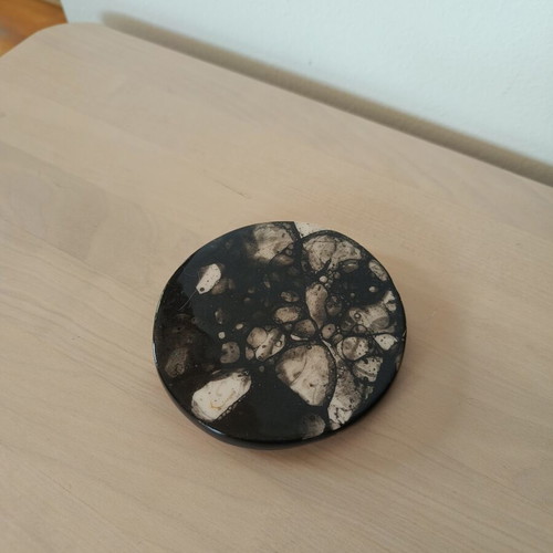 Handmade ceramic coaster like new