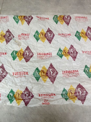 Vintage wrapping paper used from 1950s 1960s stores