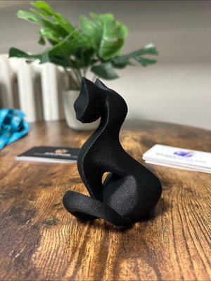 Decorative Cat Figurine refurbished