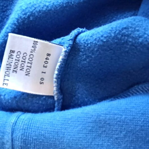 North Sails sweatshirt size L like new, blue stonewashed