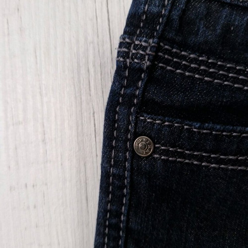 Burberry kids denim jeans like new, dark blue, size 2y, 2 pieces
