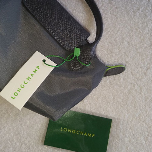 Longchamp Le Pliage pouch mini bag, graphite