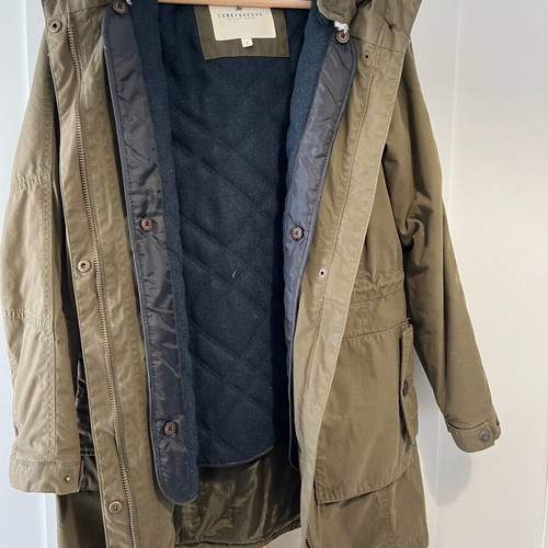 Funky Buddha parka size S like new, khaki