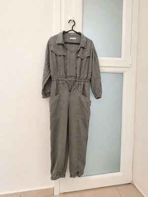 ZARA Girls Lyocell Utility Jumpsuit, 11-12 Years