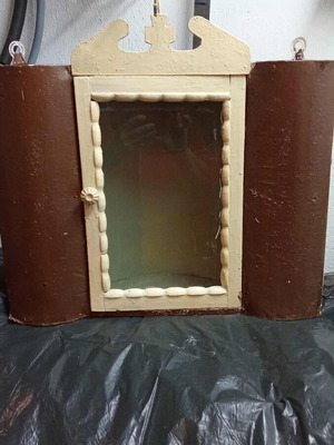 Εικονοστάσι ξύλινο χειροποίητο μεταχειρισμένο εποχής 1965