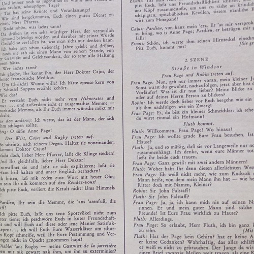 William Shakespeare Sämtliche Werke in einem Band used, German edition