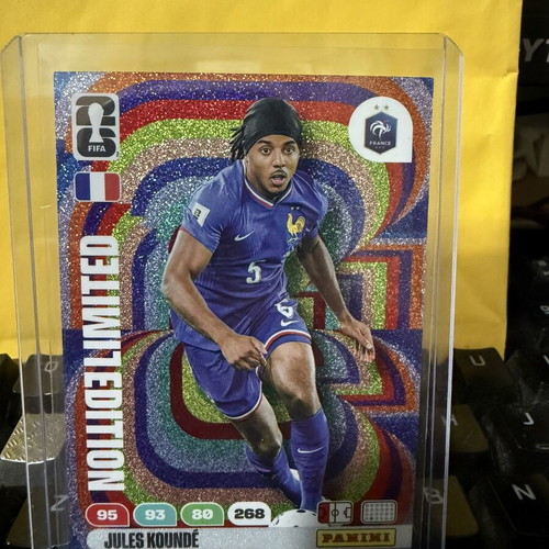 Jules Kounde Limited Edition Panini Adrenalyn XL card like new