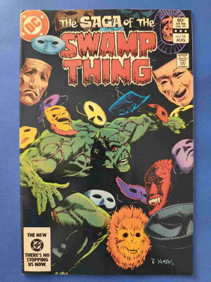 The Saga of the Swamp Thing 16 μεταχειρισμένο κόμικ, αγγλικά