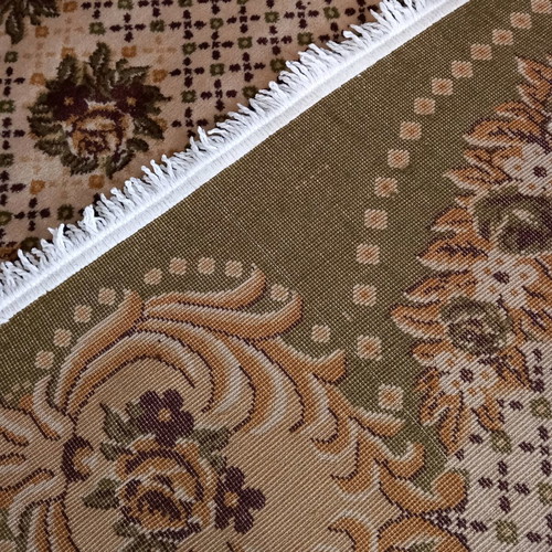 Rug 260×195 used, green