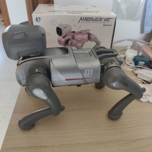 AI Bionic Intelligent Mechanical Dog robot like new