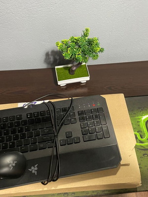 Razer σετ περιφερειακά για PC gaming με πληκτρολόγιο, ποντίκι Deathadder και mouse pad καινούργιο
