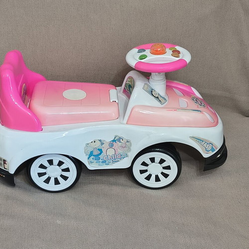 Toy car for 18+ months used, color faded by sun