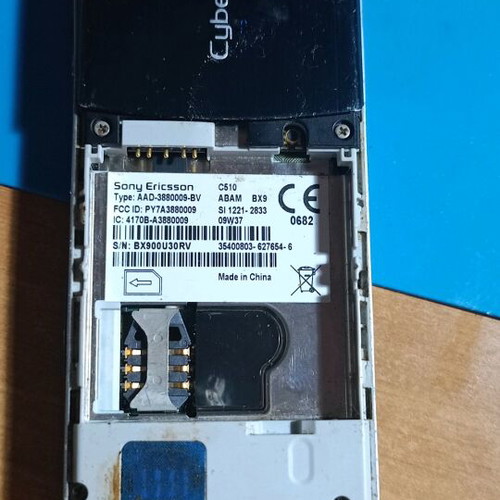 Sony Ericsson c510 used for parts without battery and charger