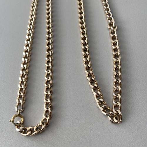 Collectible gold-colored chain necklace 40 cm like new