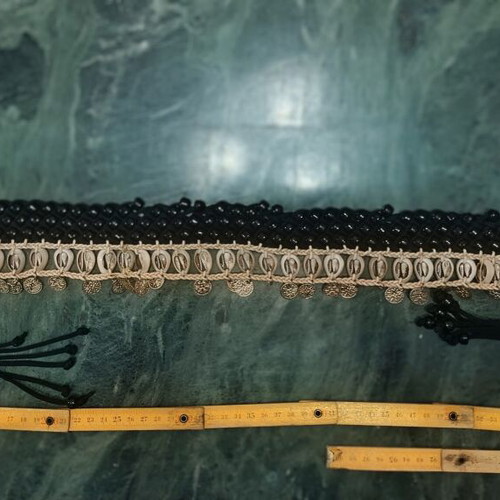 Handmade Oriental Tribal Belt with Natural Cowrie Shells like new