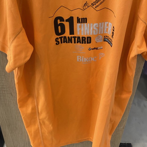 Triathlon collector's shirt from Epidaurus race, like new, size L
