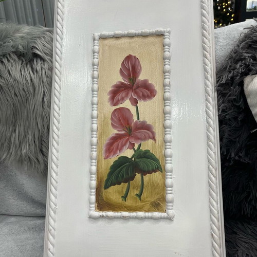 Painting used, large handmade with nice frame