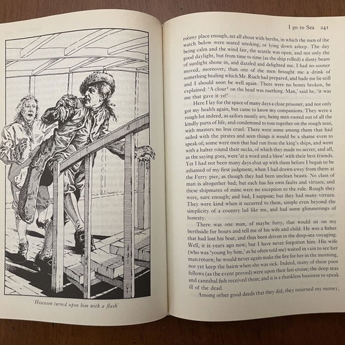 Robert L. Stevenson The Treasure Island, The Kidnapped, The Black Arrow book like new