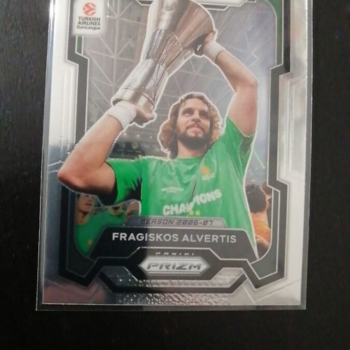 Fragiskos Alvertis 2023-24 Panini Prizm Euroleague like new