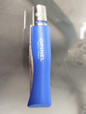 Opinel No7 knife like new with enhanced safety design