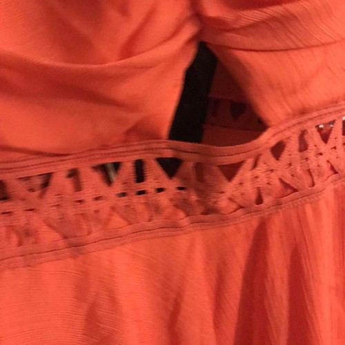BSB dress new, mini coral with front cutouts