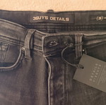 3Guys men's denim bermuda shorts black-grey size 32 new