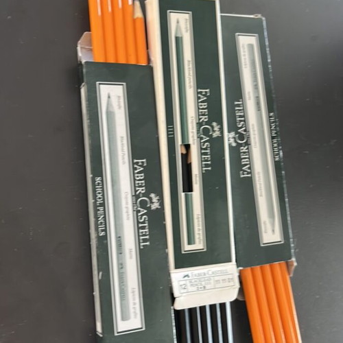 Faber Castell pencils, 28 pieces