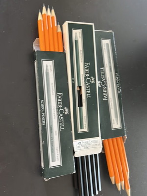 Faber Castell pencils, 28 pieces
