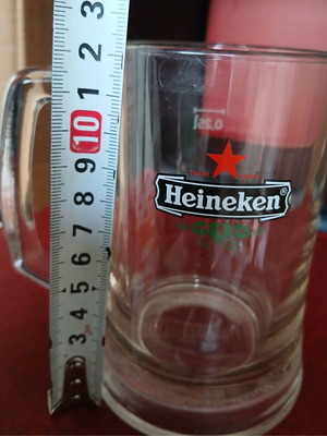 Promotional beer glass like new with 0.25L logo